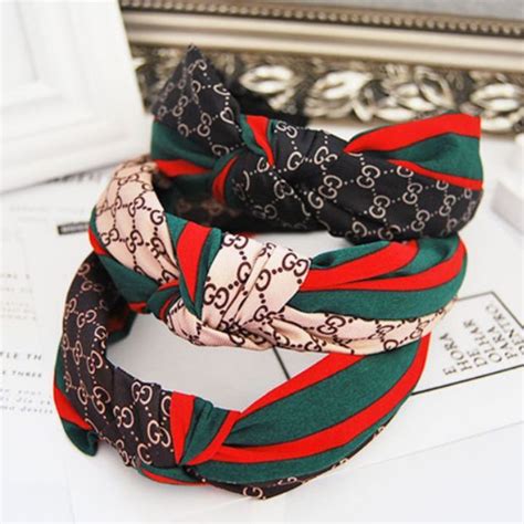 gucci hair bow|authentic gucci headband for sale.